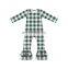 Toddler Sunflower Cheetah Print Bubble Romper Ruffle Bodysuit Rompers Girls