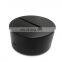 Simple Black Illusion 3D Acrylic Lamp Led Base, 3D Plastic Round Led Light Base