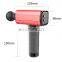 ABS 2400mAh Handheld Rechargeable Portable Cordless Red Sports Body Deep Muscle Massage Gun