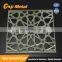Metal Exterior Water Jet Cut Outs as Decor