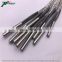 Electric stainless steel heating element cartridge rod heater with plug connector