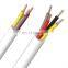 customizable 2 core 2.5mm 1.5mm pvc copper electrical power pvc flexible cable