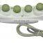 Korea Vibrating CE & Rohs Manual Medical Portable Massage Table Jade Tourmaline Hot Stone Thermal Therapy Massage Bed