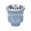 Bronze Siphon Pop Up Plug Bathtub Drain With Overflow Bathroom Waste Basket Bottle Trap 32mm Chrome