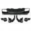 Car bumpers For Benz GLS upgrade X166 GLS63 diffuser with exhaust pipes