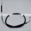 Best quality professional supplier spare parts  black color  motorcycle clutch cable for Haojue HJ 8