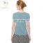 Ladies short sleeve sweater cashmere knit T shirt