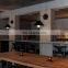 American industrial retro minimalist creative iron led wall lamps for decoration