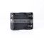 High quality ABS 1.5V 3V 4.5V 6V 7.5V 9V 1 2 3 4 5 6 slot AA Plastic Battery Holder with cover switch and dc wire