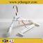 white plastic clothes hanger suit hanger