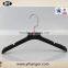 Black Rubber Hanger With Wide Shoulder for Coat