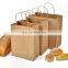 Sunkea quality food packaging kraft paper bag custom