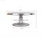 High Productivity Big Baking Stand Aluminium Alloy Metal Cake Rotating Turntable