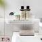 Taizhou factory adhesive shower storage shelf  bathroom shower storage rack Essentials Shampoo shower storage organizer
