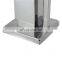 Multi-Function Toilet Brush Holder and Paper Stand Stainless Steel Toilet Paper Free Standing Bath Toilet Paper Holder