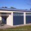 Prefab expandable green color steel structure car garage