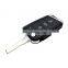 3 Buttons Flip Remote Car Key Shell Cover Case Housing For Volkswagen VW Golf 7 MK7  Tiguan Stylish Beetle Polo Auto Key