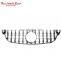 auto parts Front grill for Mercedes benz  C63 class W205 GTR black silver style GTR sports line 2019+