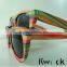 OEM Colored Wooden Sunglasses With Polarized Lens,fashionable Sunglasses,wooden Frame Sunglasses