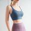 Women's confortable yoga bra  Medium Support Cross Back Wirefree Removable Cups Yoga Sport Bra