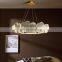 Modern Minimalist Living Room Gold Pendant Light Nordic Creative Bedroom Dining Room LED Ring Chandelier