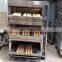 MS china 3 Deck 6 Trays Commercial Kitchen Gas Oven Bakery Machine Equipment Baking Oven professional oven bakery