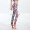 OEM Customized 2021 Allover variety Printed Feather Galaxy Super soft Brushed Print Elastic Sexy Leggings for Women
