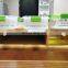 Popular New Design Kitchen Large Natural Bamboo Cutting Board Chopping Blocks With 3 Food Storage Containers