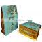 Custom Eight Side Seal Aluminum Foil  Coffee Bag with valve  coffee bags wholesale