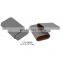Custom Luxury Portable pocket PU genuine real Leather humidor Cigar Travel leather cigar case
