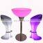 outdoor round party cocktail night club furniture led bar tables led light furniture living room sofas party bar table and chair