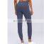 1pcs custom logo 80%Nylon 20% spandex buttery soft V high waist workout fitness yoga jogger pants leggings for women