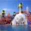 Large scale water house and water village design, customized water park equipment combination, slide water play skits, children's outdoor amusement equipment manufacturing