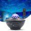 Ocean Wave Projector Starry Sky Night Light With Bluetooth Music Speaker Multiple Auora Color Dynamic Projector Lamp For Room