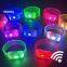 Full-Light DMX Control Events LED Wristbands Remote Controlled LED Bracelets