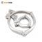 [RUOTENG]  ISO Heavy Duty Three Piece Sanitary Stainless Steel 304/316L Pipe Fitting 3 PCS Part Ferrule Clamp