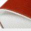 Black Silicone Cloth Double-sided 0.6 Alkali-free Fiberglass Insulation Smoke Barrier Curtain Fireproof Cloth Manufacturer
