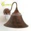 Matt Black Hat Shade Vintage Industrial Antique Wall Sconce
