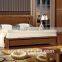 OA-4070 Environmental Friendly Oak Material King Size Wood Bed