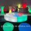 New PE Plastic Combination Furniture bar furniture with LED light and remote YXF-1075C