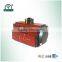 Stainless Steel ball valve Pneumatic air Actuator valve red color