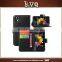 Lichi Pattern Mobile Case Flip Wallet Leather Case for Wiko GOA