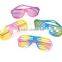 2015 advertising hot slotted sunglasses made in China