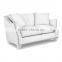 White fabric dew side hotel sofa XY3427