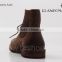 Coffee color leather boot, cool men boot, ankle chelsea boot for men