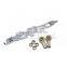 BJ-SL288-08 Custom Three Centered Skulls Aluminum Chrome Motorbike Shift Linkage