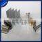 Low Price High Quality 6063 t5 customized anodized extruded aluminum profiles for construction made in china