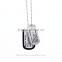 Cosplay Anime GANGSTA A/0 Nicolas Brown Mercenary Dog Tag necklace pendant