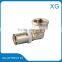 Brass Compression Pipe Fittings Male Female Elbow for PEX/PE/Gas Pipes