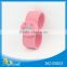 Fashion pink baby slap silicone anti mosquito wristbands